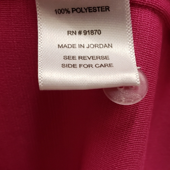 Tommy Armour Golf Dri-Logic Pink Mens Polo Shirt - Picture 3 of 6